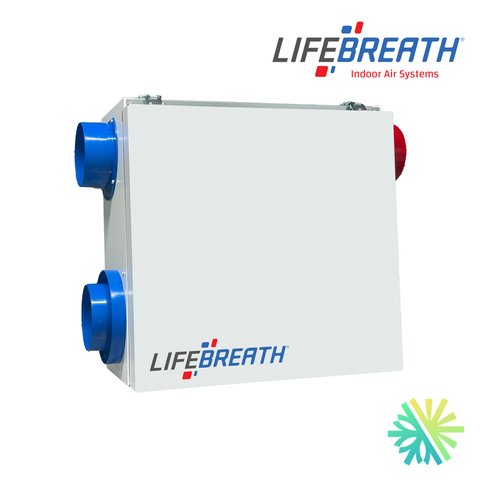 Échangeur d'air Lifebreath METRO 120 ERV-ECM — installation par AirGreen, Montréal, Laval, Longueuil, Rive-Sud et Rive-Nord