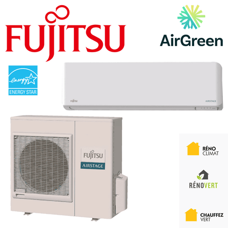 Mini Split Fujitsu RLB de 24 000 BTU