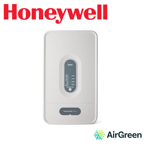 Panneau de zonage HONEYWELL TrueZONE HZ432/U — vente et installation par AirGreen à Montréal, Laval, Longueuil, Rive-Sud et Rive-Nord