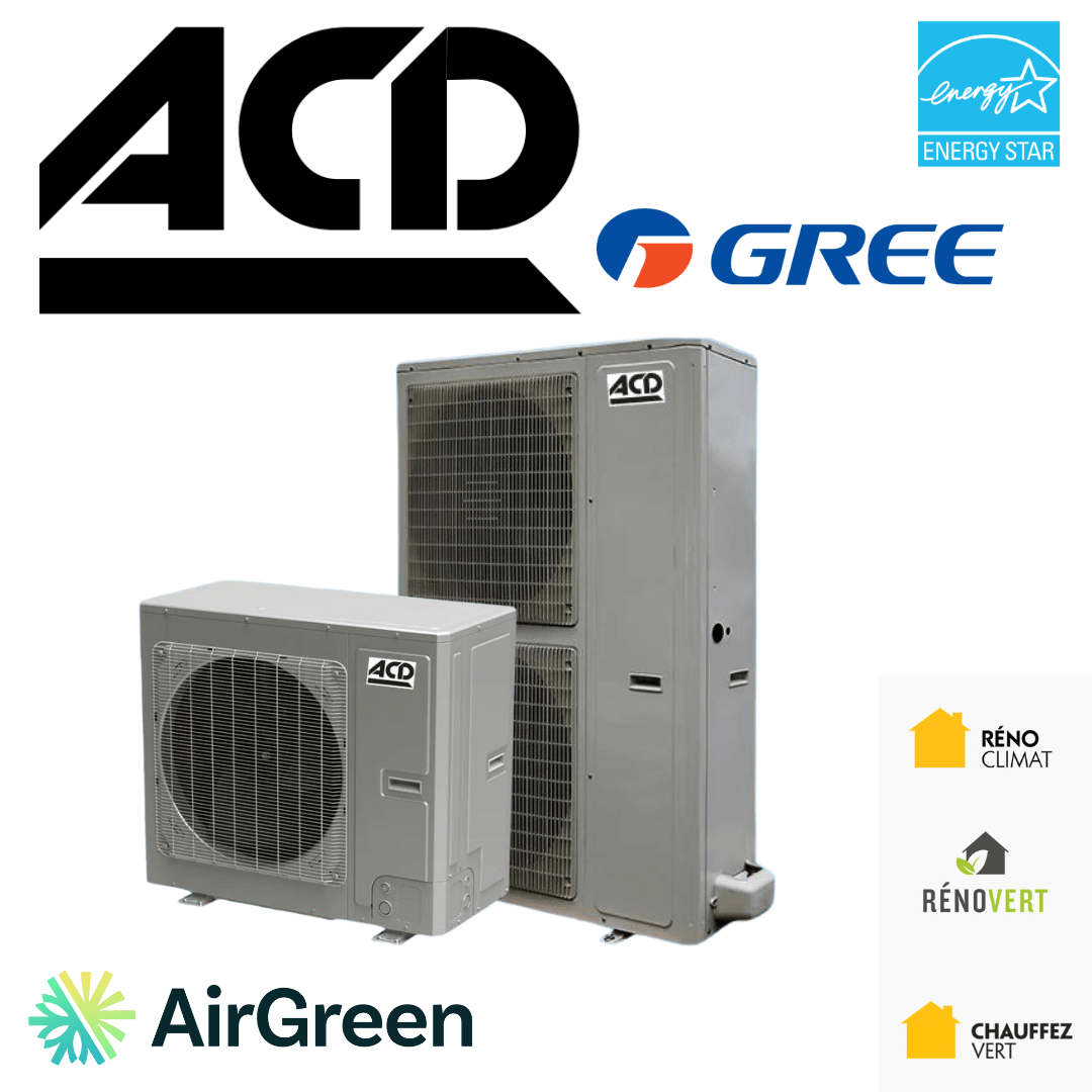 ACD FDX FLEXX Central Heat Pump Installation | 5 Ton | Montreal