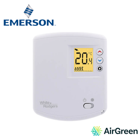 Thermostat électronique EMERSON Line Voltage 1E65-144 — vente et installation par AirGreen à Montréal, Laval, Longueuil, Rive-Sud et Rive-Nord