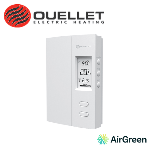 Thermostat électronique OUELLET OTH3000P-A 3000 W — vente et installation par AirGreen à Montréal, Laval, Longueuil, Rive-Sud et Rive-Nord