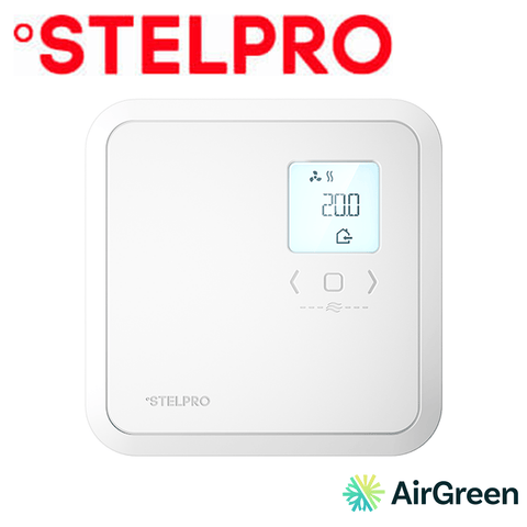 Thermostat électronique STELPRO ST402PFF 4000 W — vente et installation par AirGreen à Montréal, Laval, Longueuil, Rive-Sud et Rive-Nord