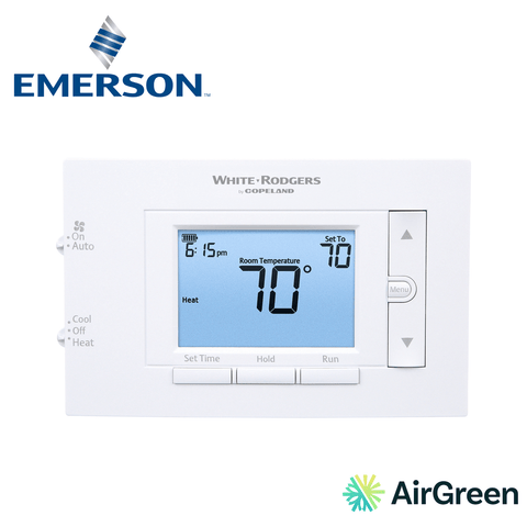Thermostat EMERSON 80 Series 1F83C-11PR — vente et installation par AirGreen à Montréal, Laval, Longueuil, Rive-Sud et Rive-Nord