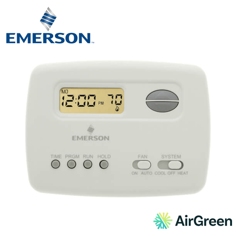 Thermostat EMERSON Classic 70 Series 1F78-151 — vente et installation par AirGreen à Montréal, Laval, Longueuil, Rive-Sud et Rive-Nord