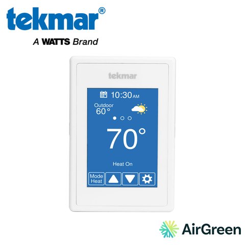 Thermostat intelligent TEKMAR WiFi 563 — vente et installation par AirGreen à Montréal, Laval, Longueuil, Rive-Sud et Rive-Nord