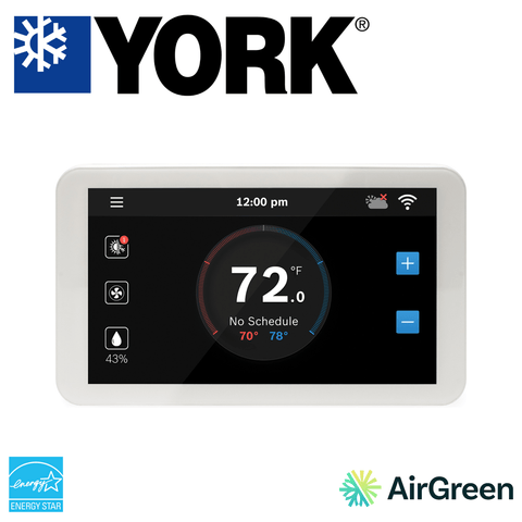 Thermostat intelligent YORK SHC350 — vente et installation par AirGreen à Montréal, Laval, Longueuil, Rive-Sud et Rive-Nord