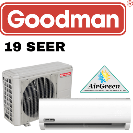 Thermopompe Murale Goodman 19 SEER de 24 000 BTU