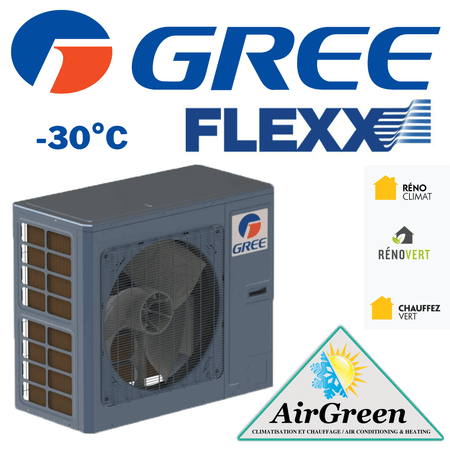 Thermopompe Centrale Gree FLEXX 2 Tonnes