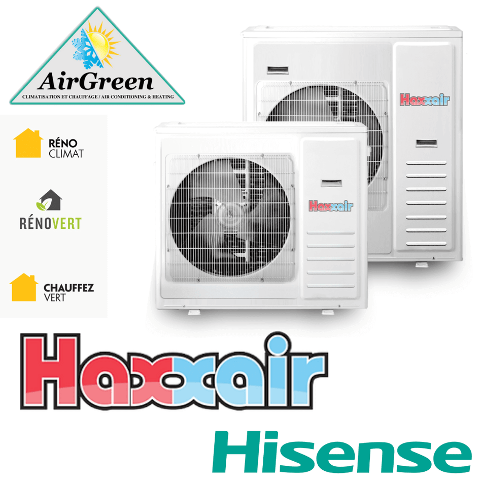 Thermopompe Murale HAXXAIR B2D 36 000 BTU