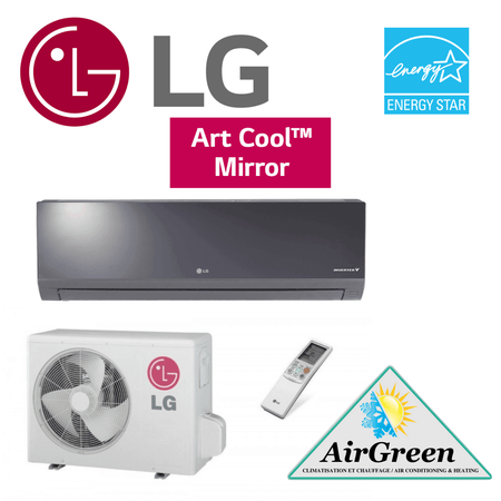 Thermopompe Murale LG ART COOL MIRROR de 24 000 BTU