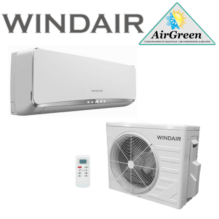 Thermopompe Murale Windair Série 17 de 12 000 BTU
