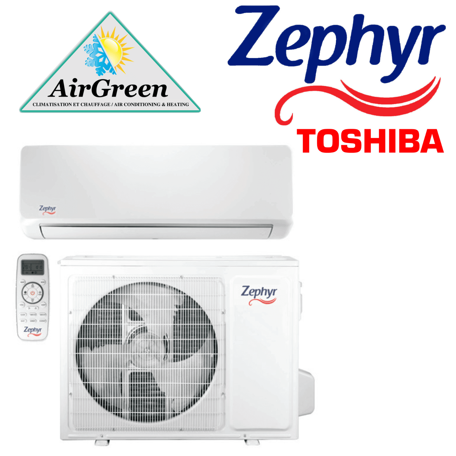 Climatiseur Mural ZEPHYR 12 000 BTU