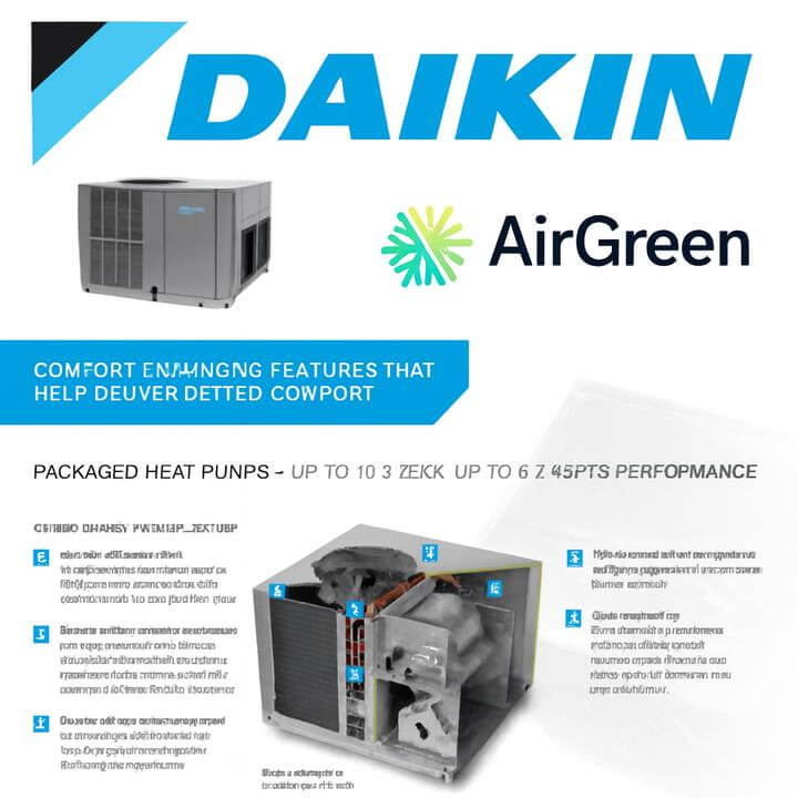 Les systèmes monoblocs sont-ils écologiques? Unité monobloc de climatisation entourée de verdure, illustrant la durabilité.