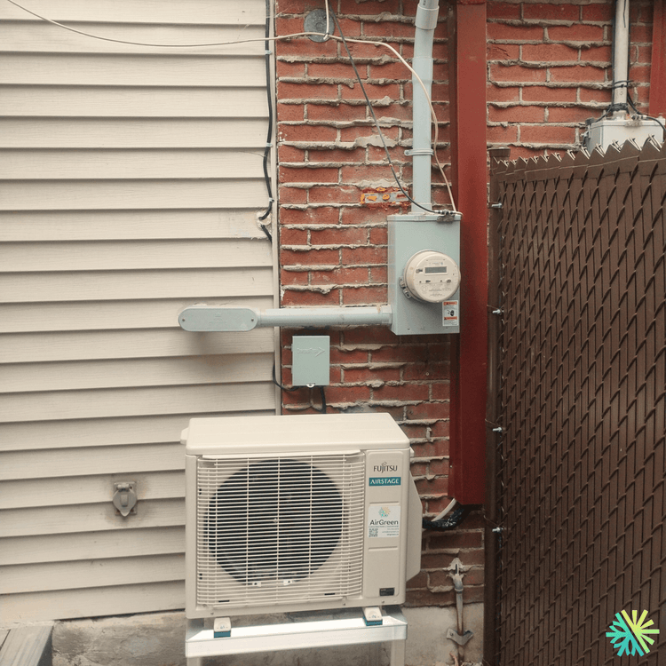 Installation d’une thermopompe murale Fujitsu à Rosemont–La Petite-Patrie (Montréal)