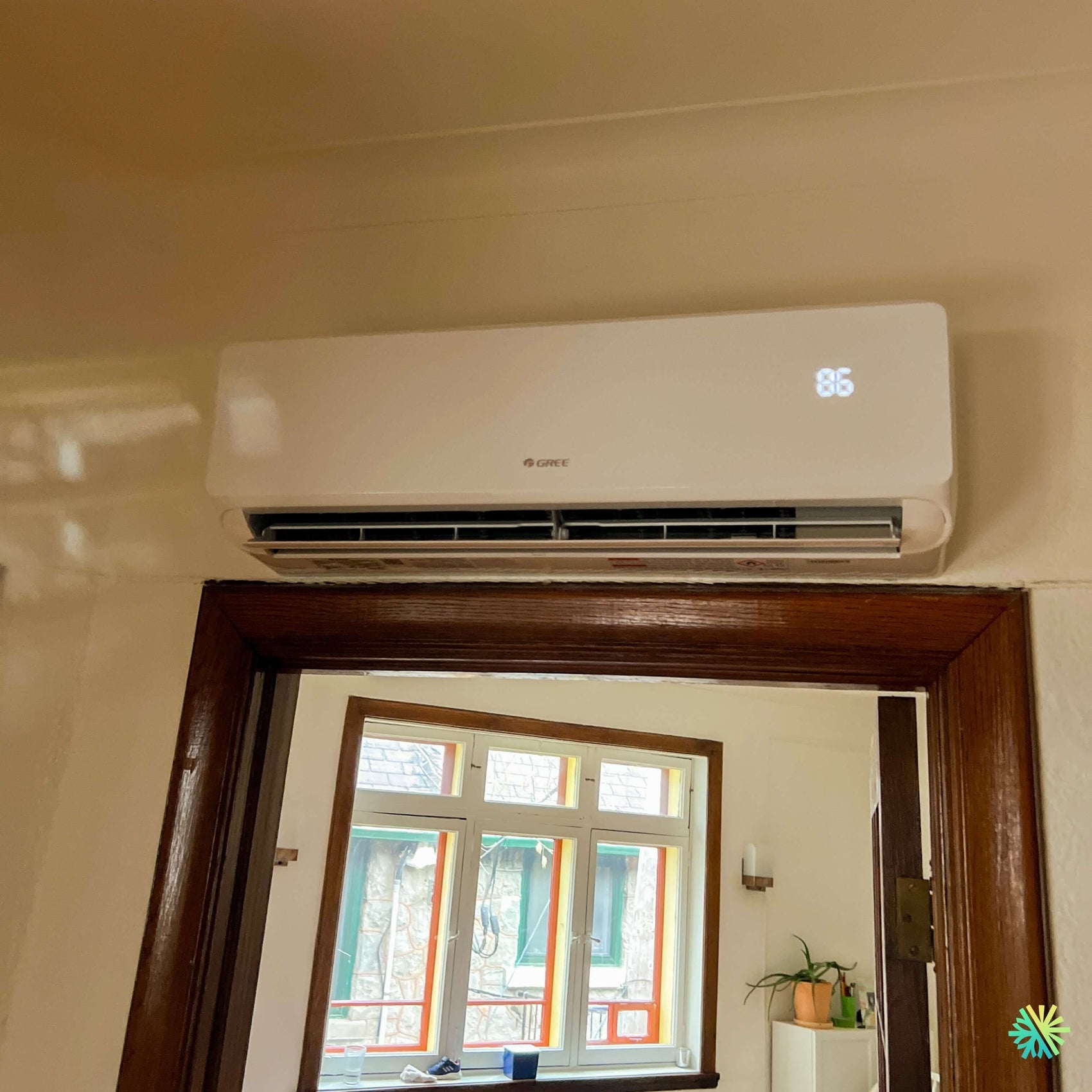 Installation d'une thermopompe 5 têtes GREE FreeMatch R32 (GWHD(42)ND6MO) à Saint-Clet, dans Vaudreuil-Soulanges