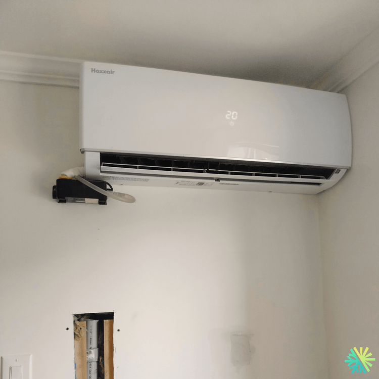 Service et entretien d’une thermopompe murale Haxxair à Villeray–Saint-Michel–Parc-Extension (Montréal)