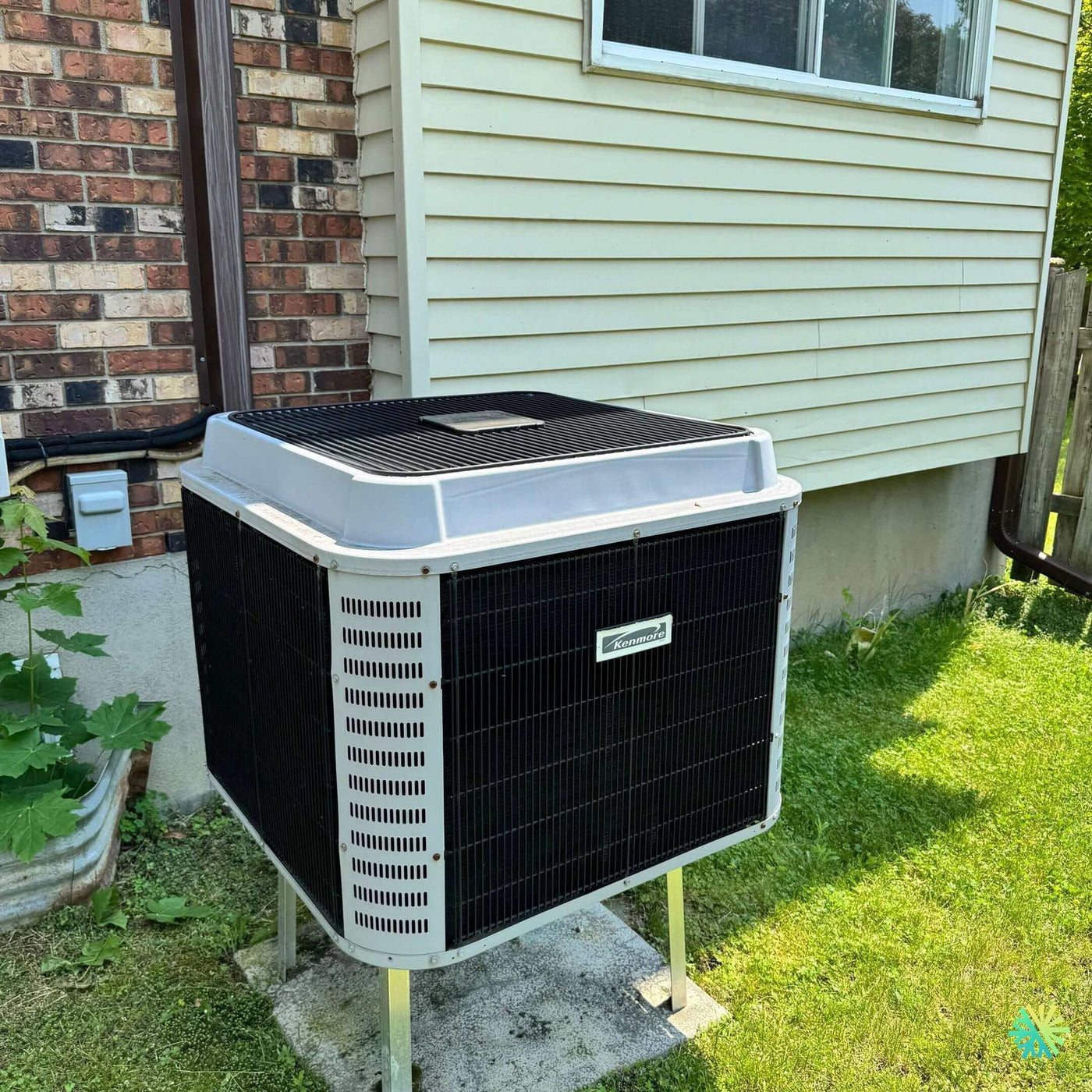 Installation d’une Kenmore thermopompe centrale à Brossard