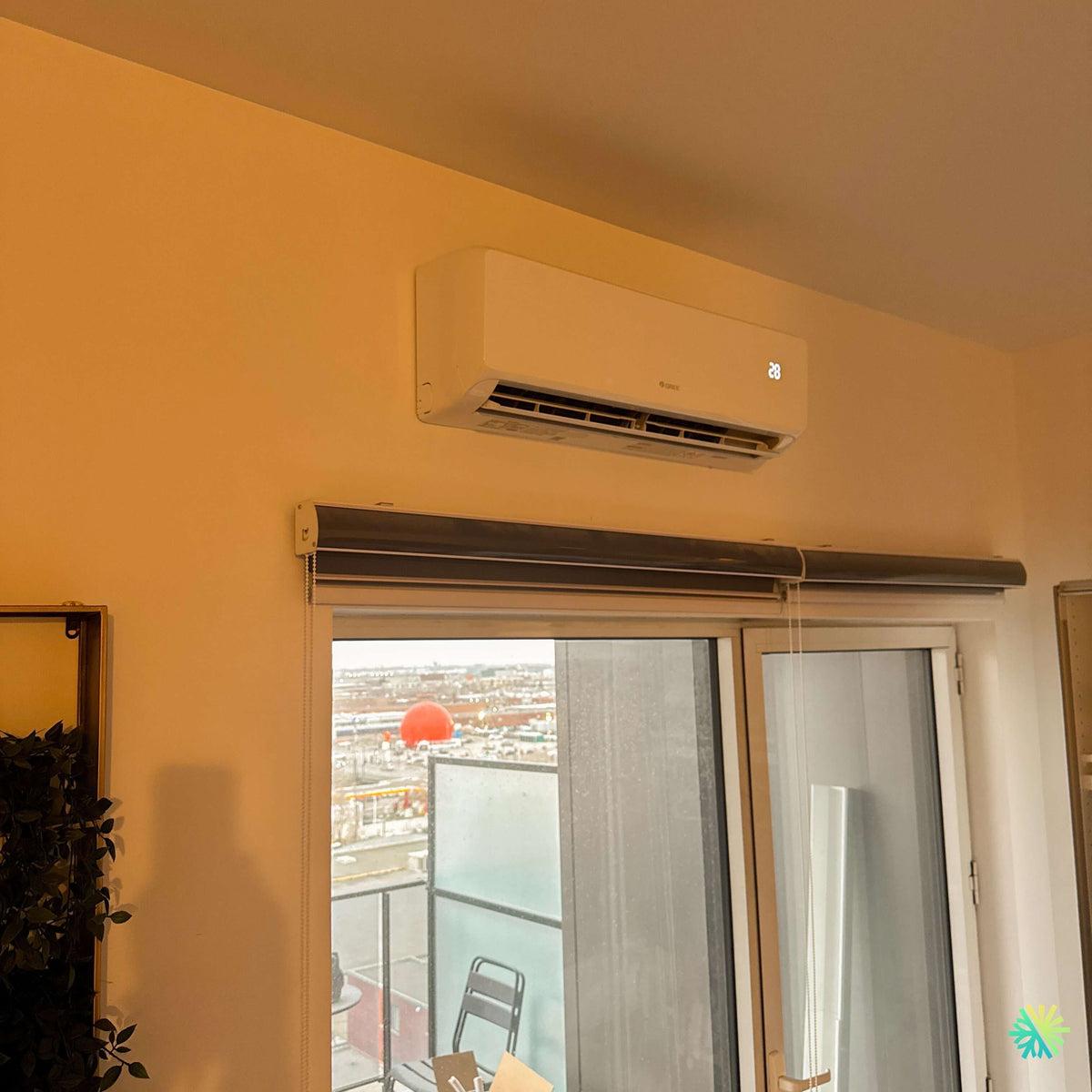 Installation d'une thermopompe 2 têtes GREE FreeMatch R32 à Saint-Marc-sur-Richelieu