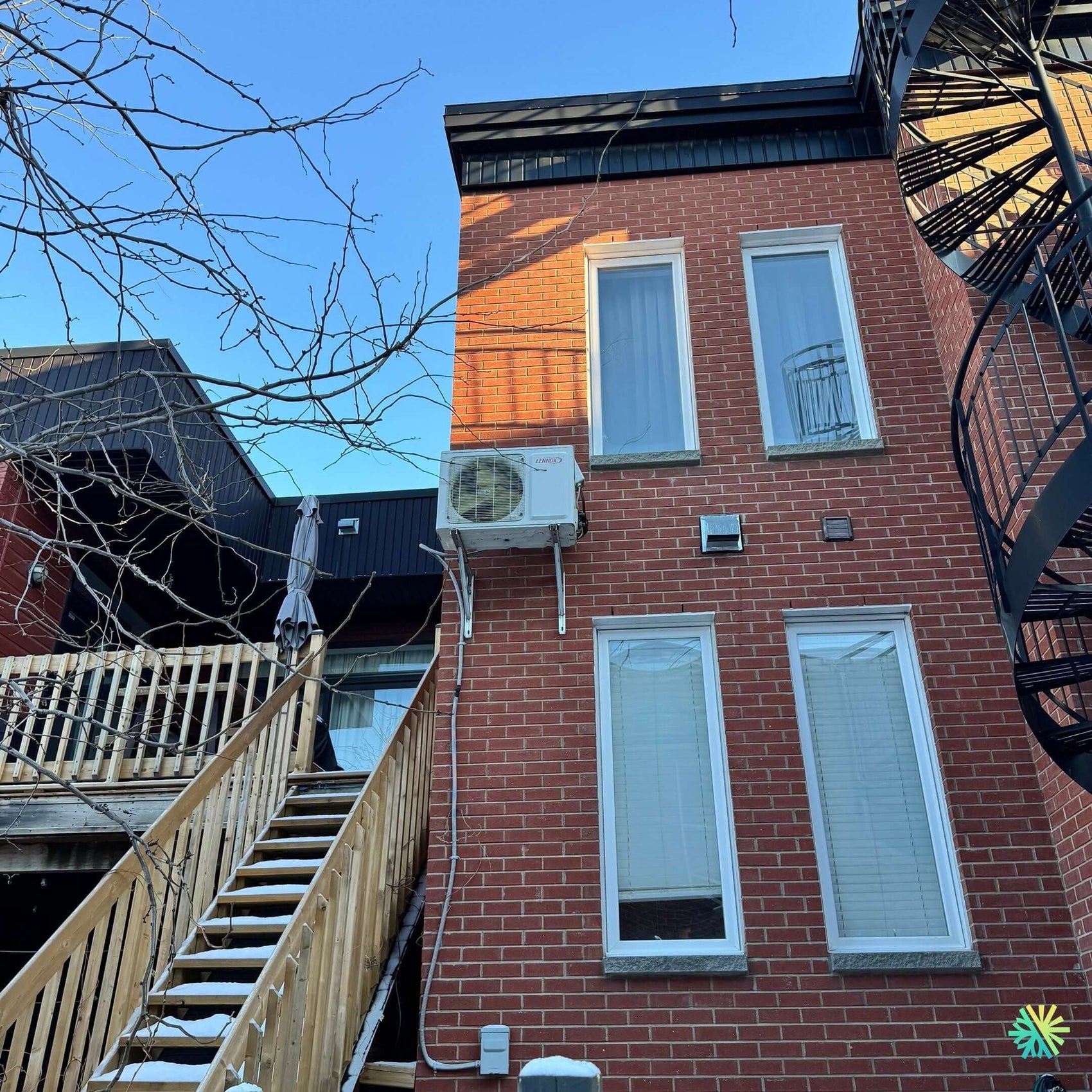 Installation d’une Lennox thermopompe murale à Villeray–Saint-Michel–Parc-Extension