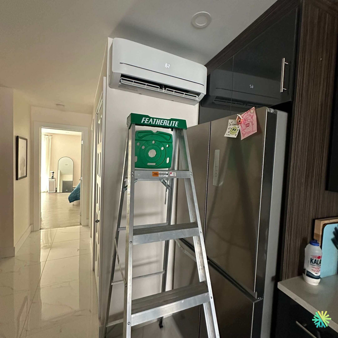 Installation d’une Gree thermopompe murale à Chomedey