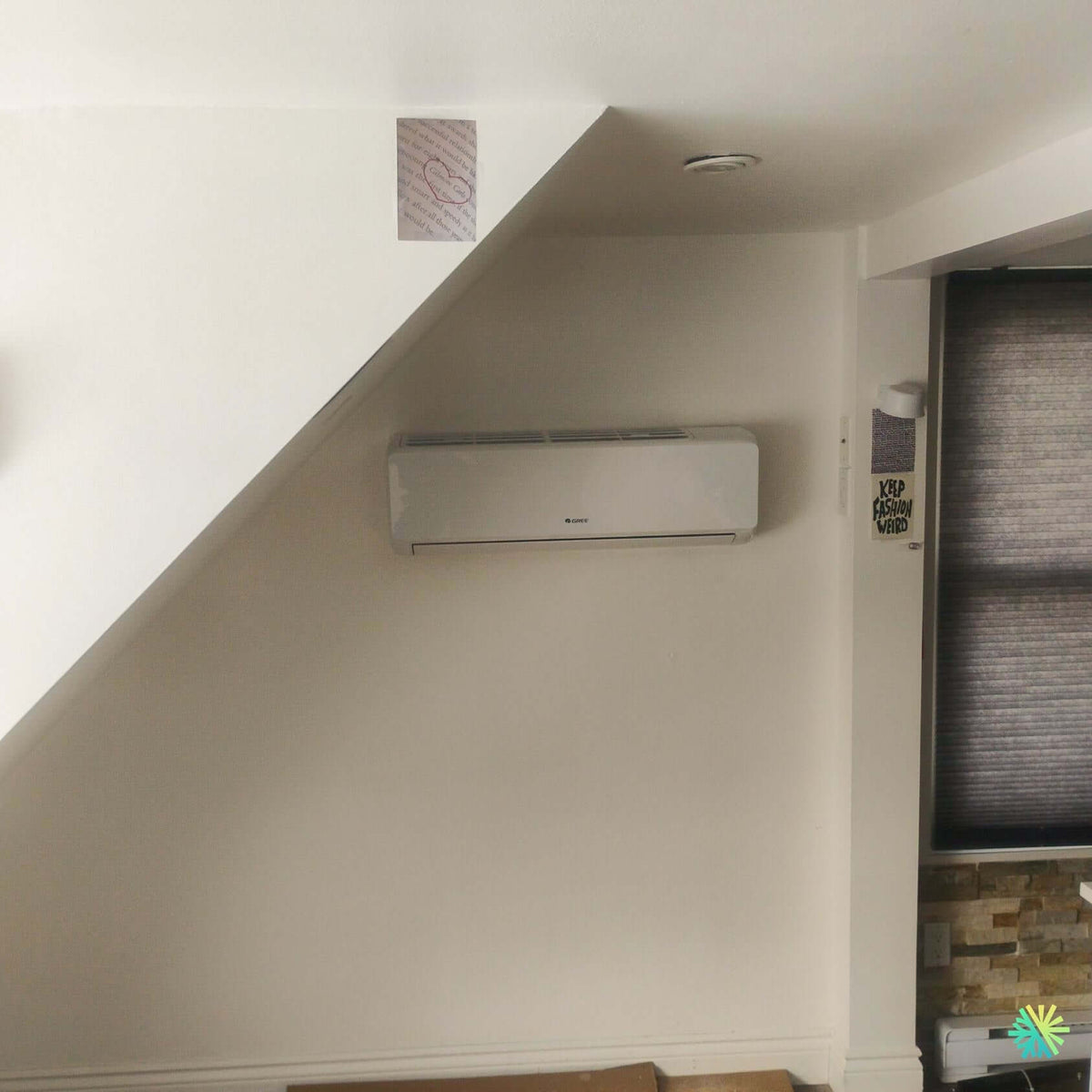Installation d’une thermopompe murale GREE CHARMO R32 Mini Split dans le West Island de Montréal