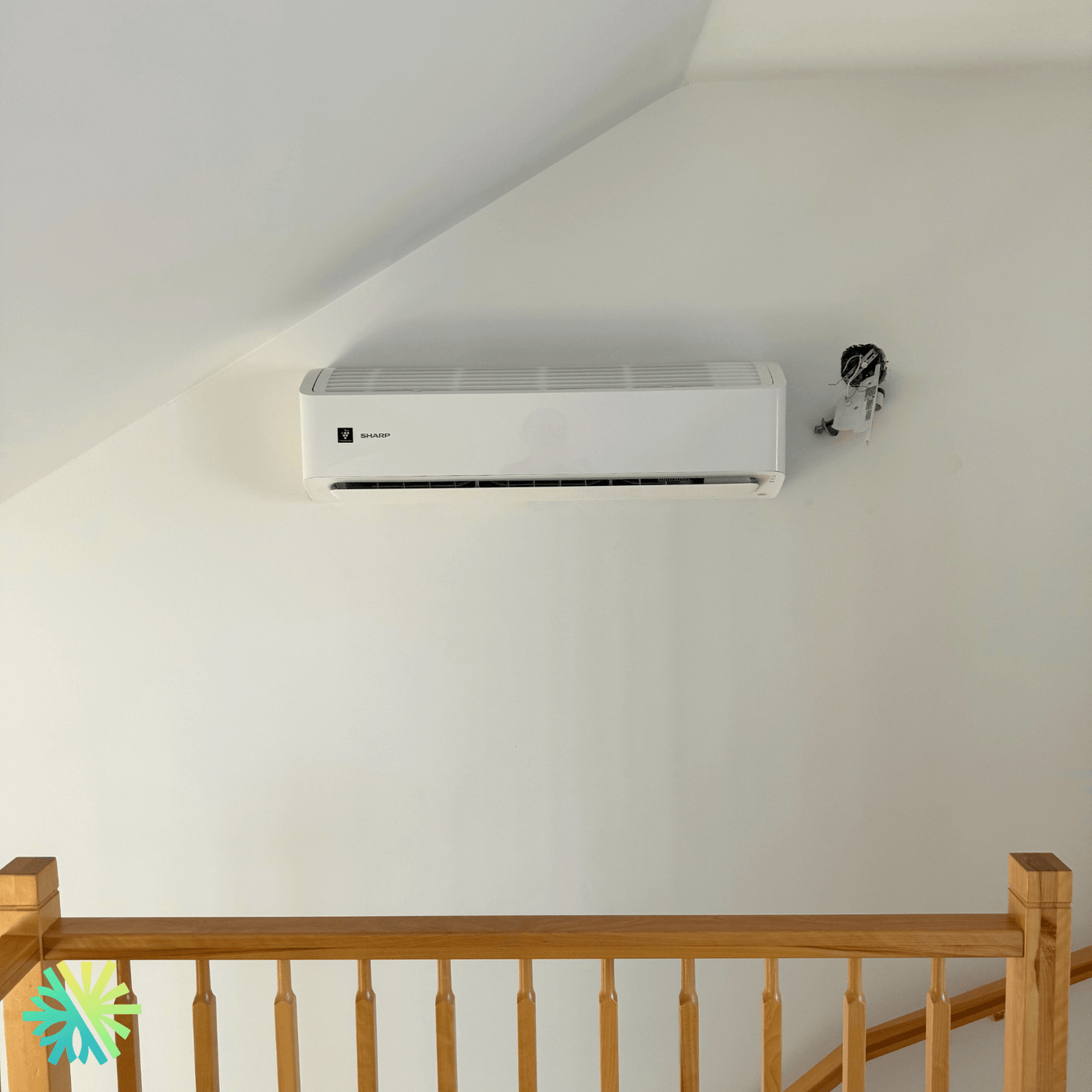 Installation d’une thermopompe triple zone SHARP BU à Terrebonne