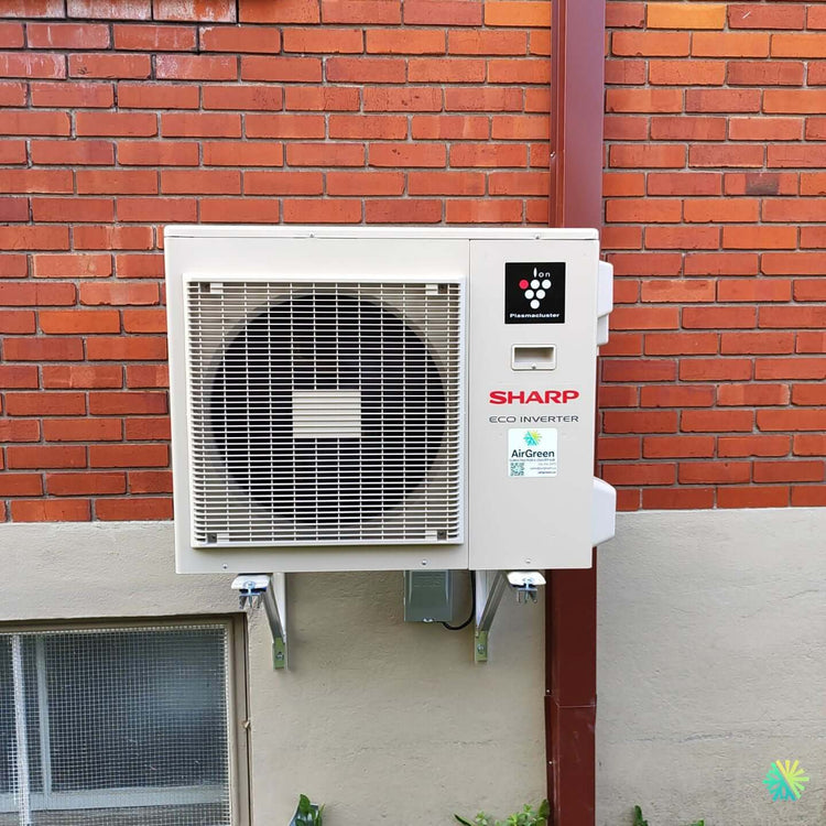 Installation d’une Sharp ZU1 thermopompe murale à Rosemont–La Petite-Patrie (Montréal)