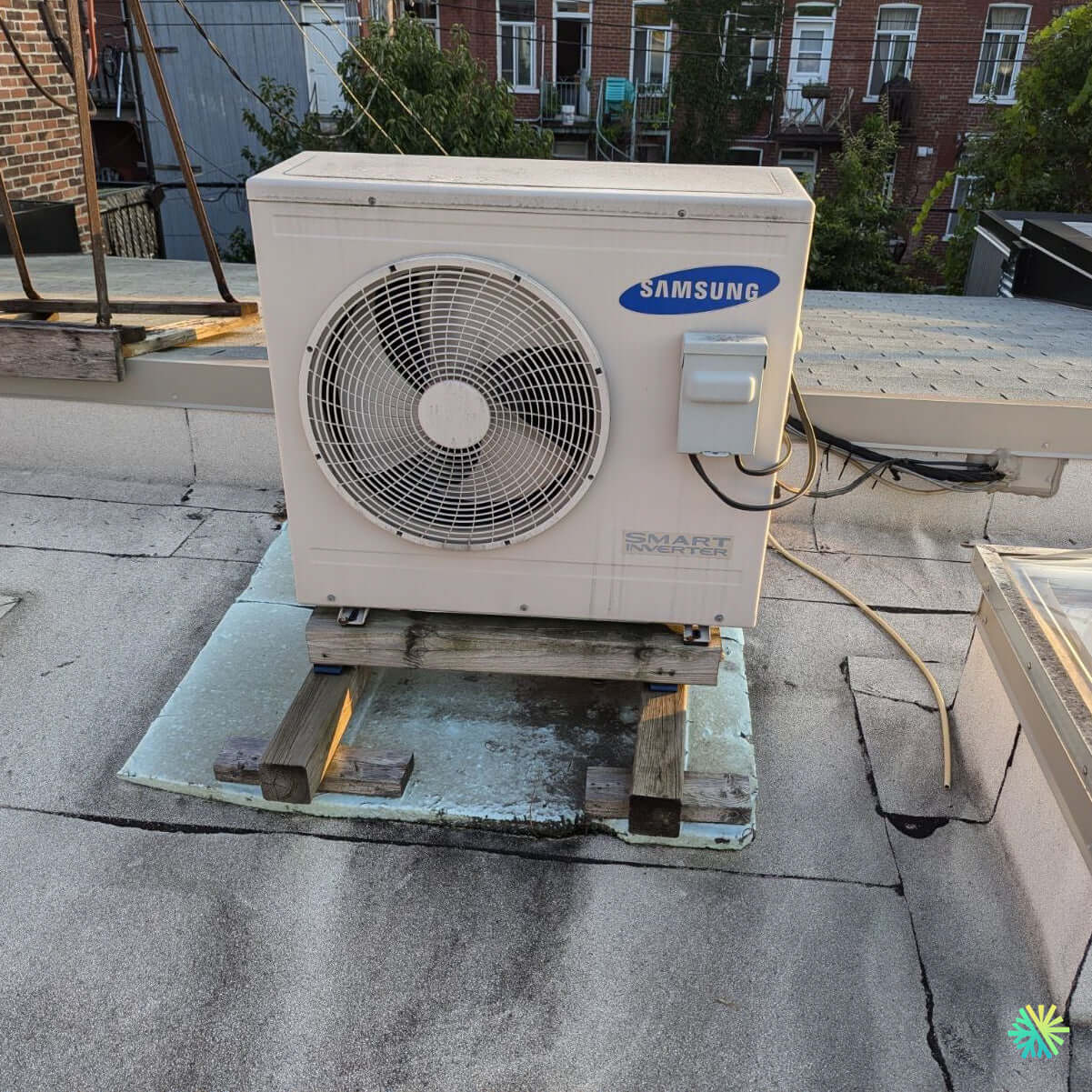 Réparation d’une thermopompe murale Samsung à Rosemont–La Petite-Patrie