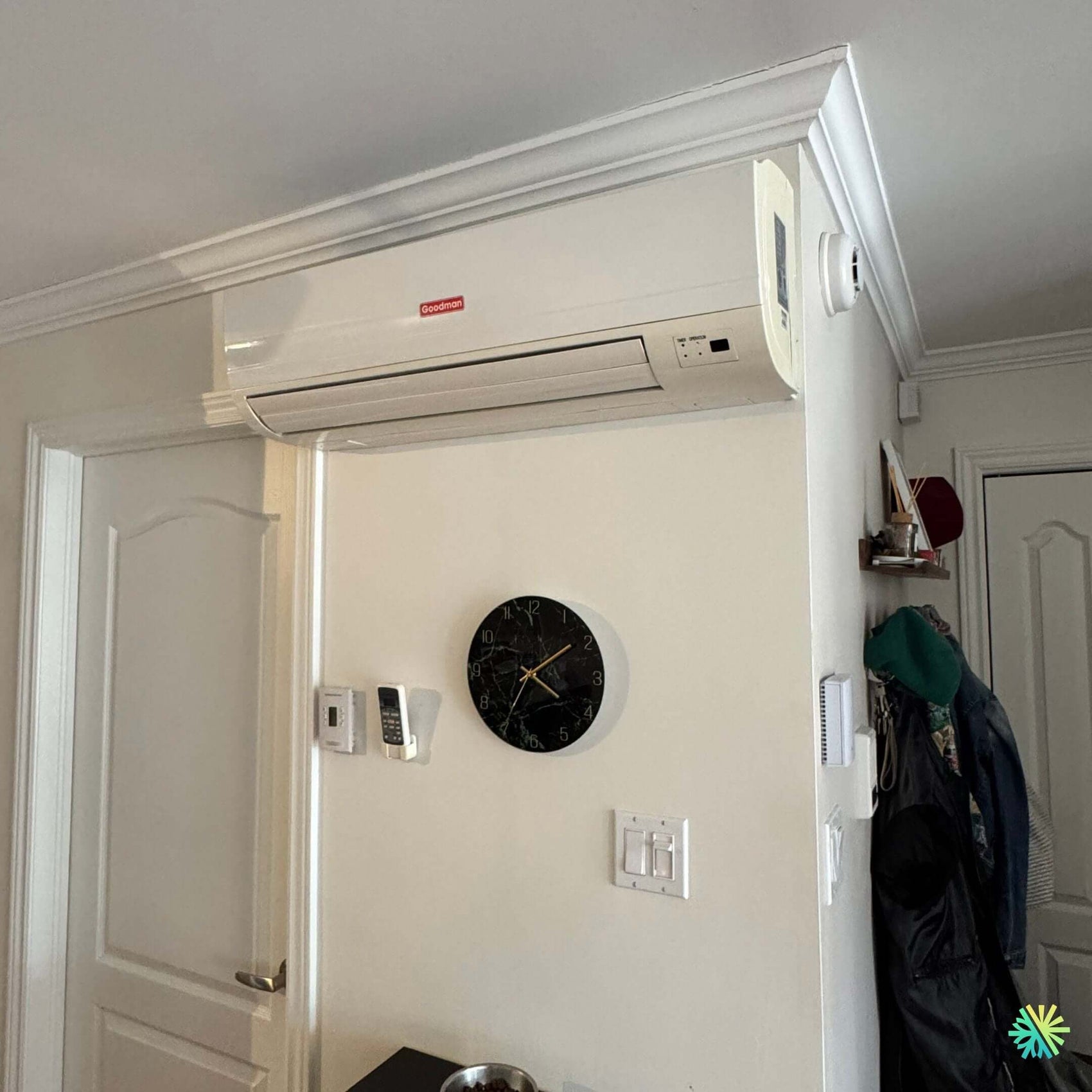 Installation d’une Goodman thermopompe murale à Villeray–Saint-Michel–Parc-Extension