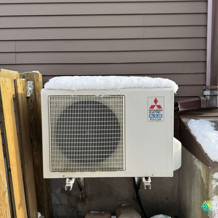 Réparation d’une thermopompe murale Mitsubishi à Sainte-Dorothée