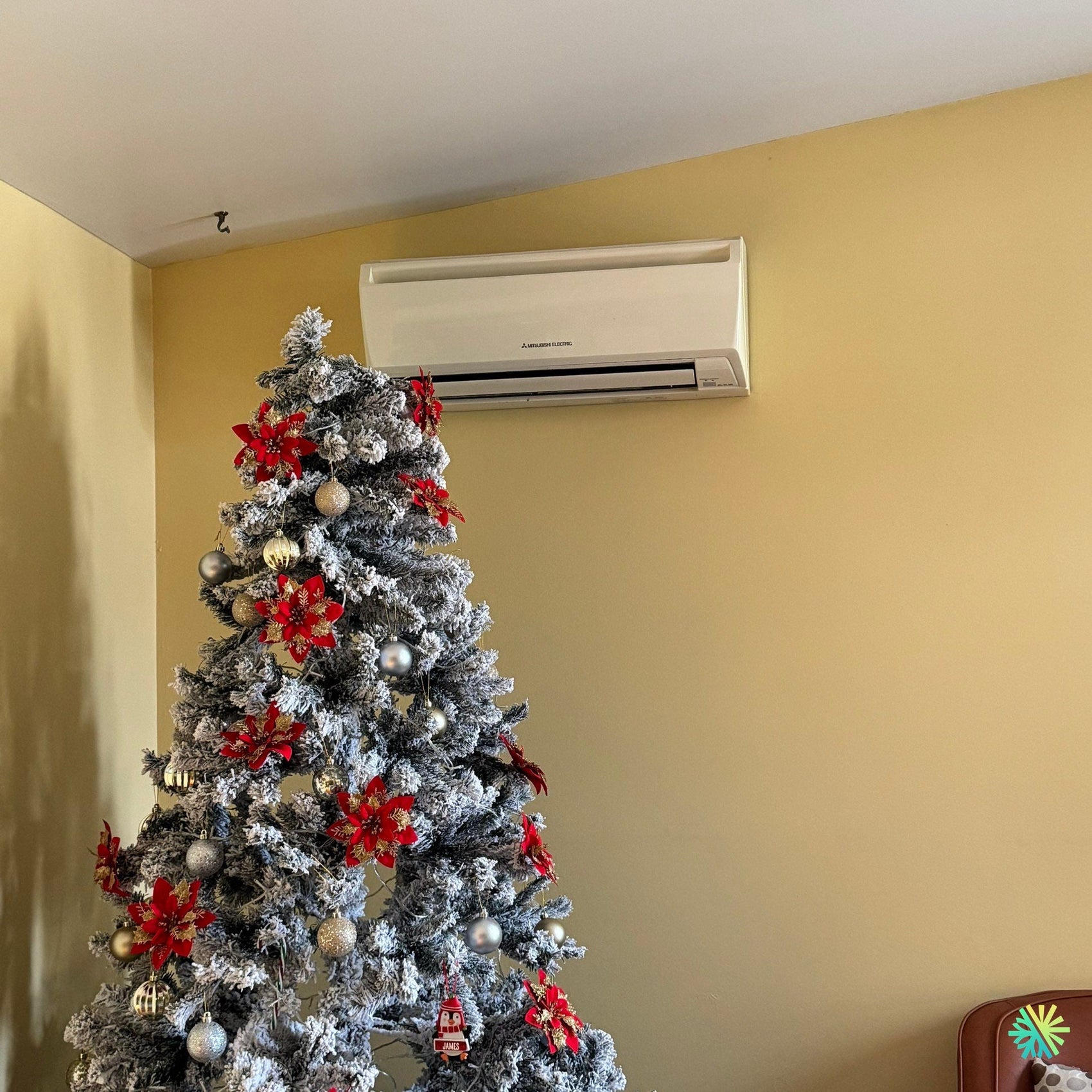 Installation d’une Mitsubishi Electric thermopompe murale à Saint-Laurent