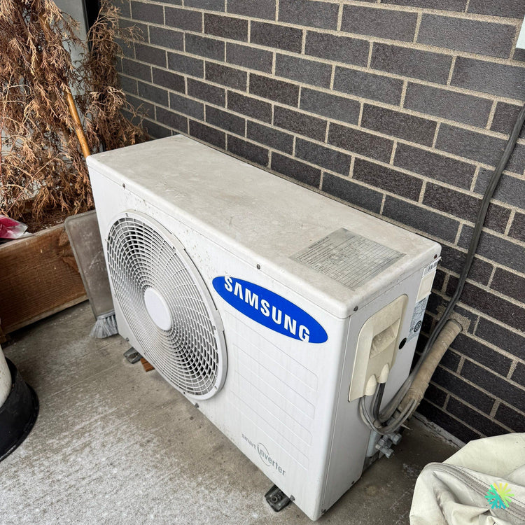 Nettoyage d’une unité extérieure Samsung à Lachine