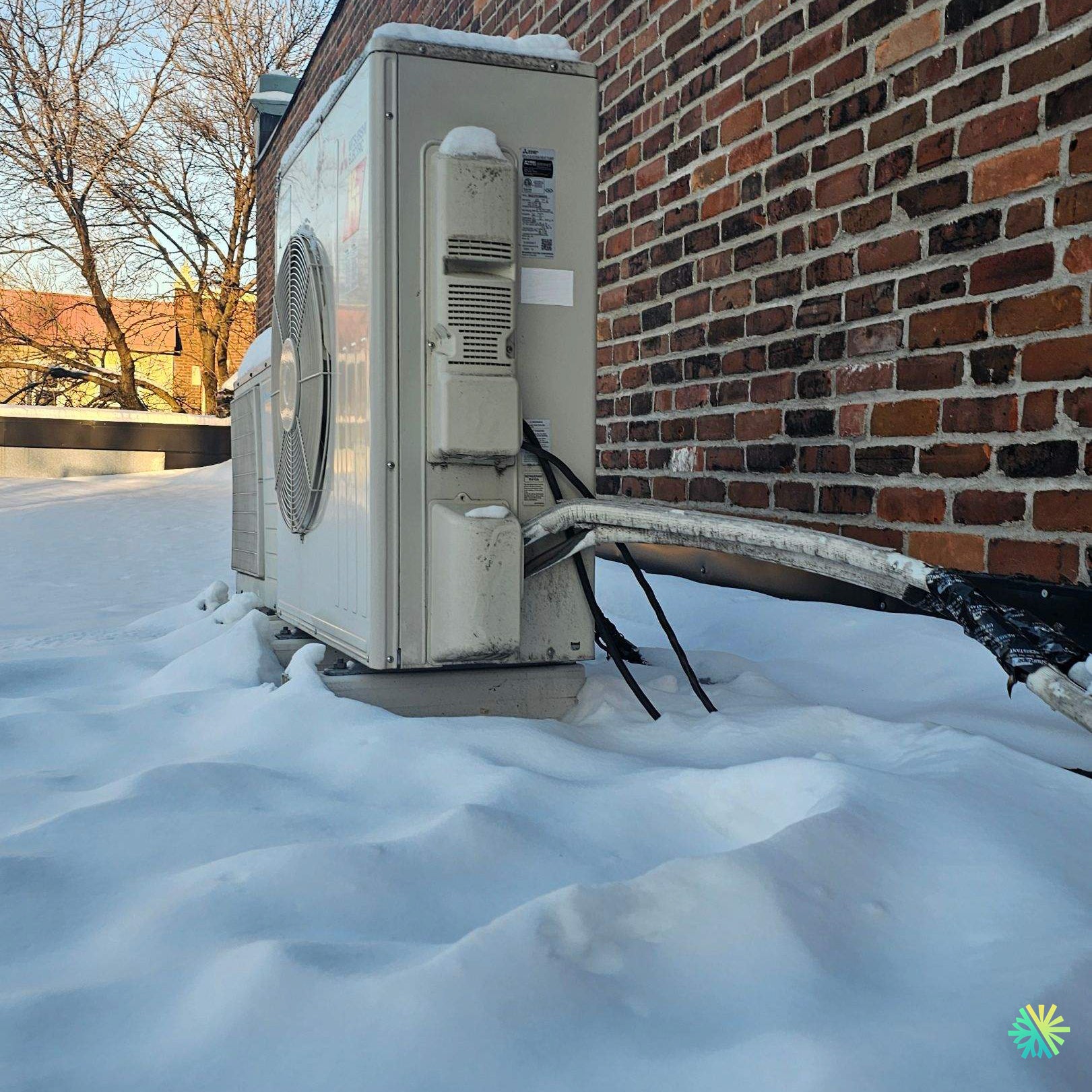 Nettoyage d’une thermopompe centrale à Saint-Bruno