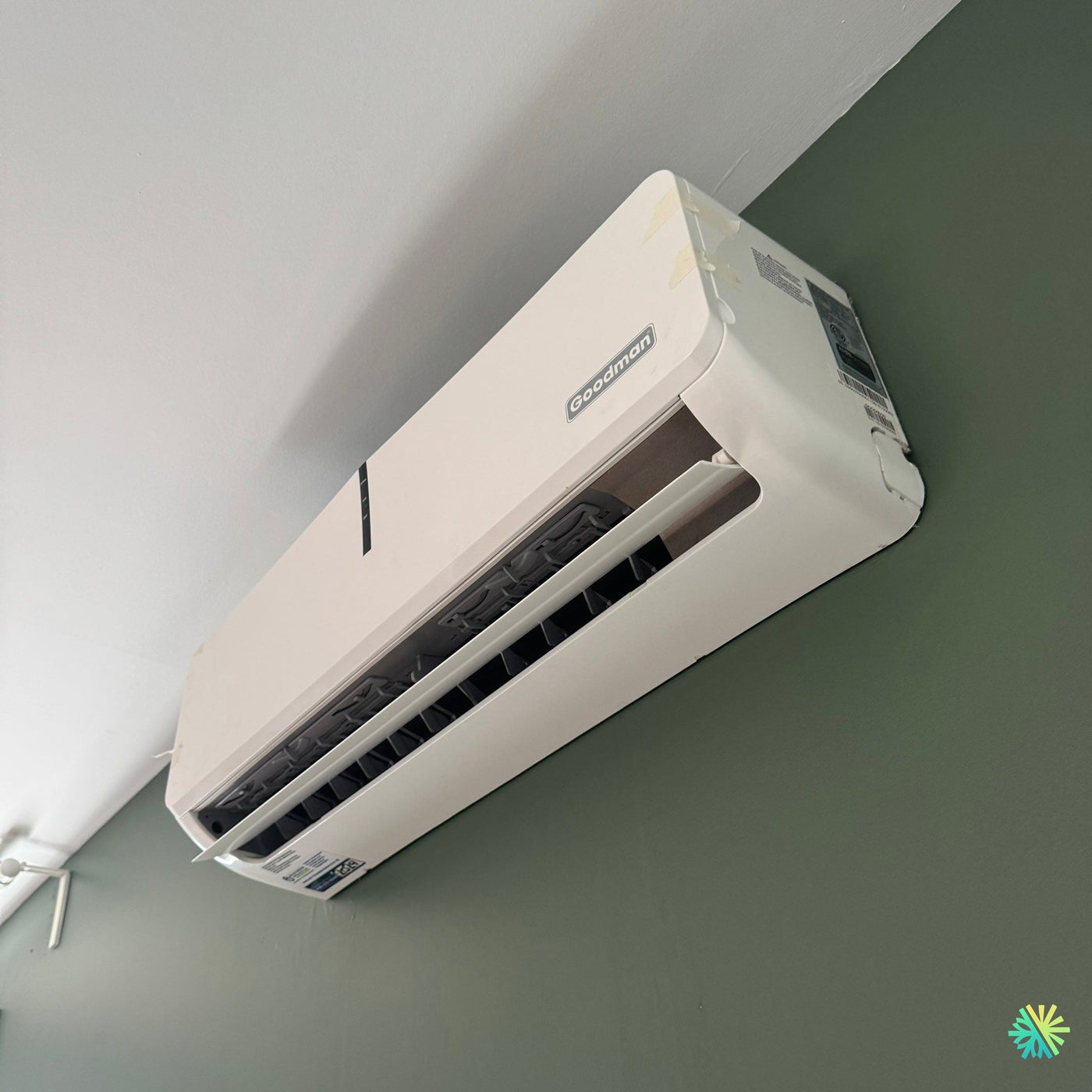 Installation d’une Goodman thermopompe murale à Le Sud-Ouest