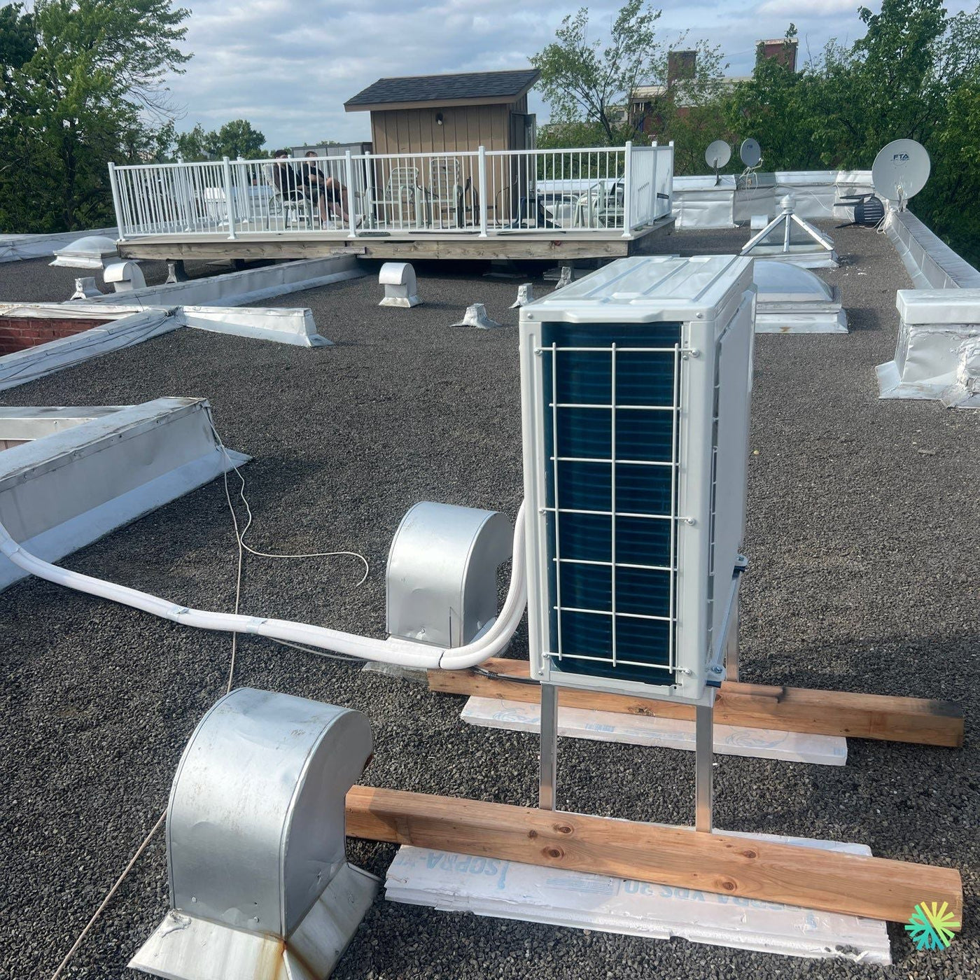 Installation d’une Sharp thermopompe murale à Villeray–Saint-Michel–Parc-Extension