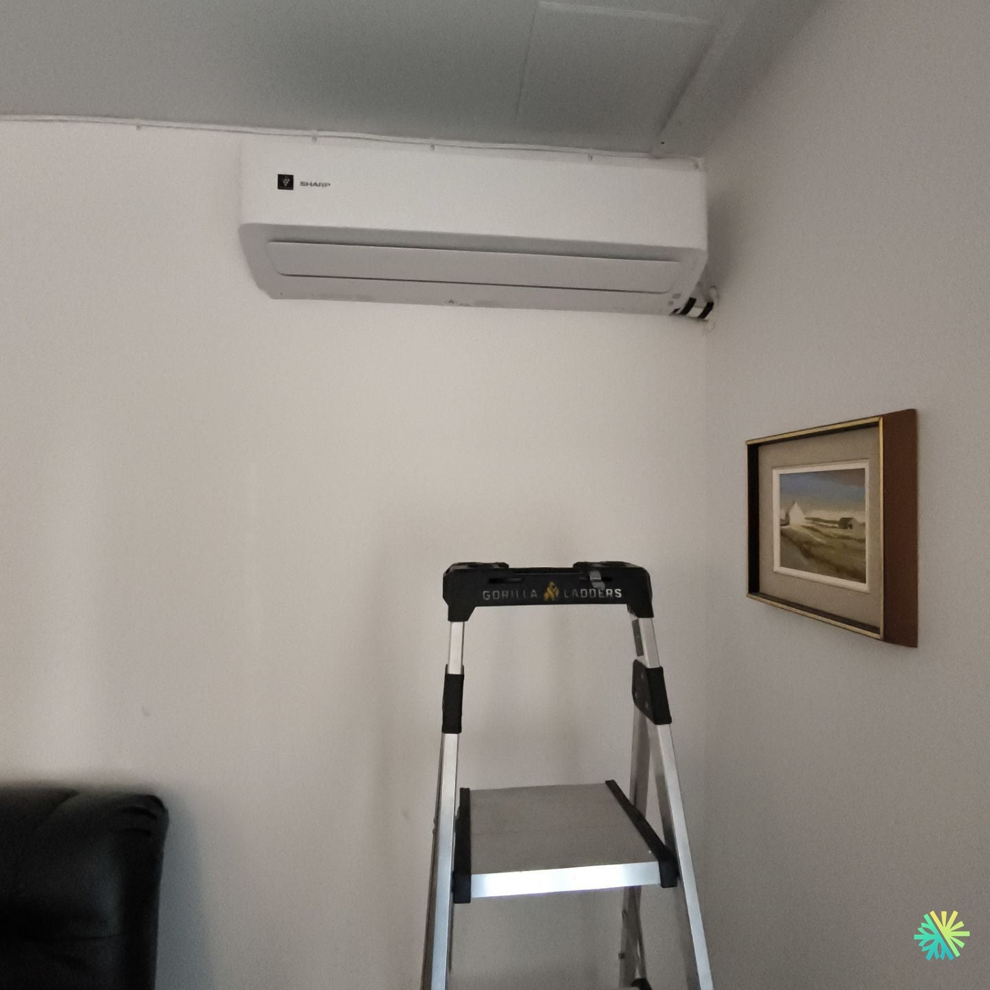 Installation d’une Sharp (gamme ZU1) thermopompe murale à Rosemont–La Petite-Patrie