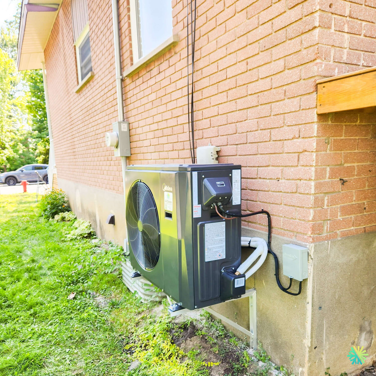 Installation d’une thermopompe centrale MIDEA EVOX G3 aux Cèdres, en Montérégie