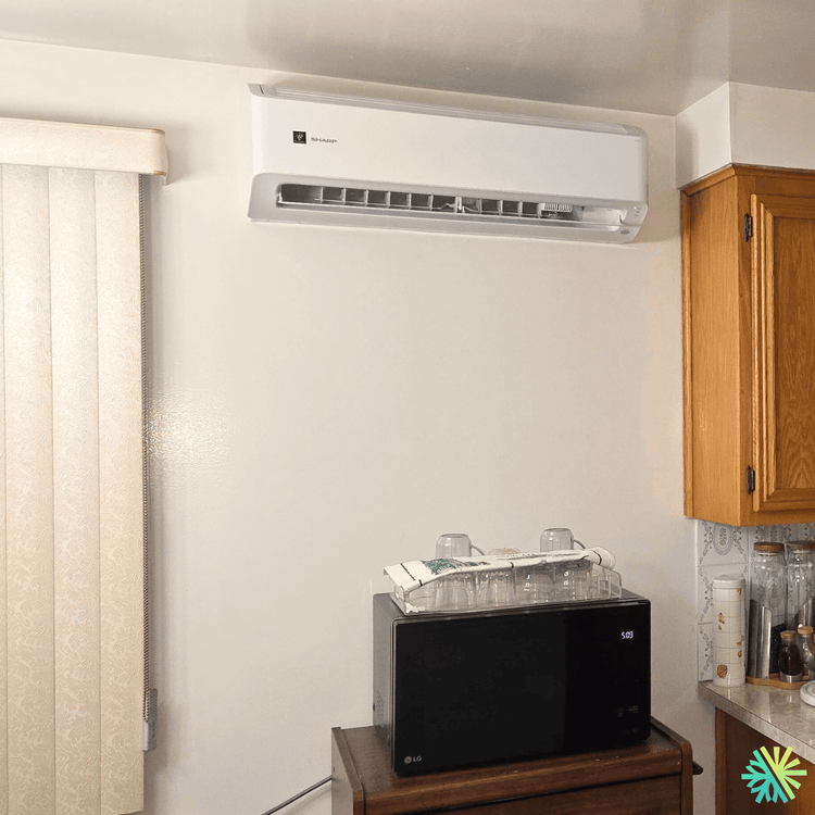 Installation d’une thermopompe murale Sharp à Rosemont–La Petite-Patrie