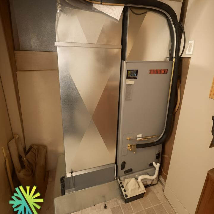 Installation d'un Système Central Tosot Apex au Plateau–Mont-Royal, Montréal - AirGreen project image of Tosot unit