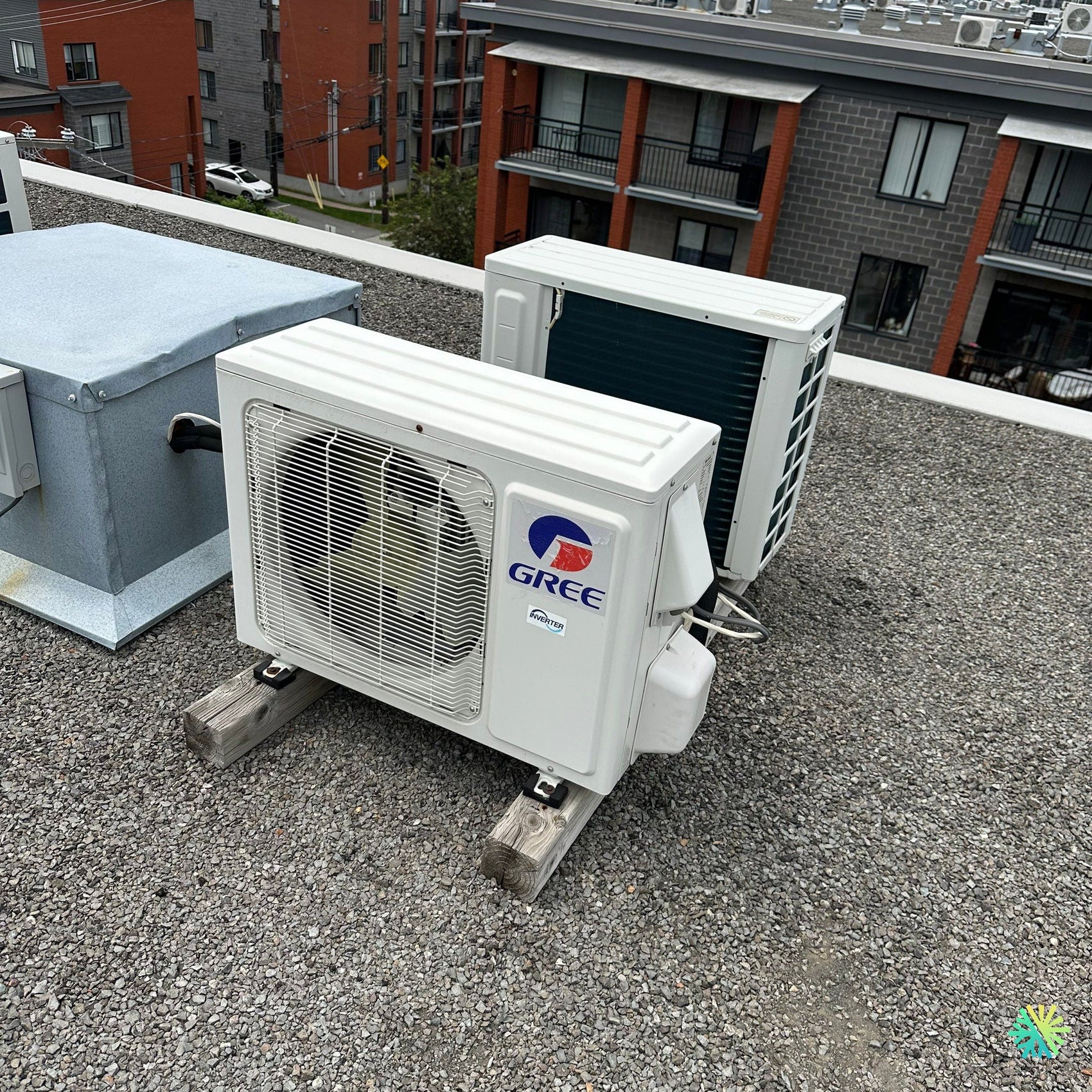 Réparation d’une thermopompe murale Gree à Rosemont–La Petite-Patrie