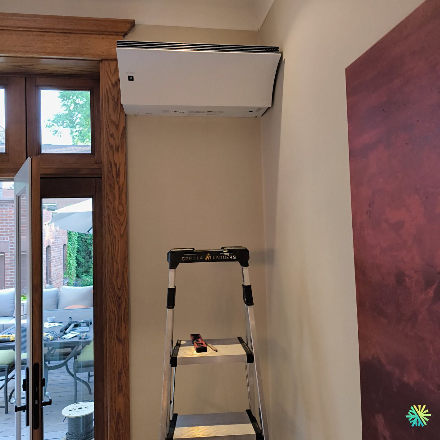 Installation d’une thermopompe murale Sharp à Outremont