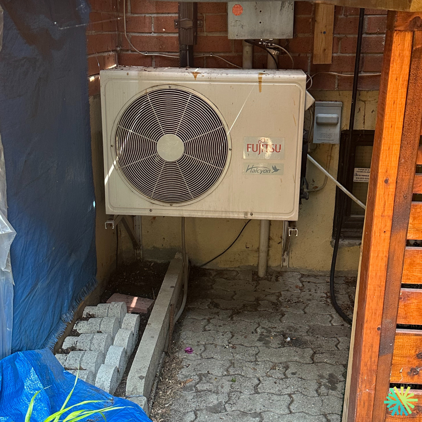 Réparation d’une thermopompe murale Fujitsu au Plateau-Mont-Royal