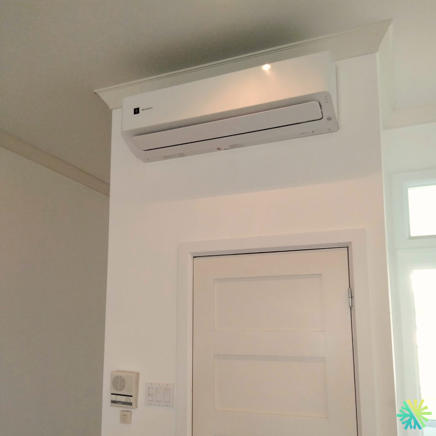 Installation d’une thermopompe murale Sharp à Rosemont–La Petite-Patrie (Montréal)