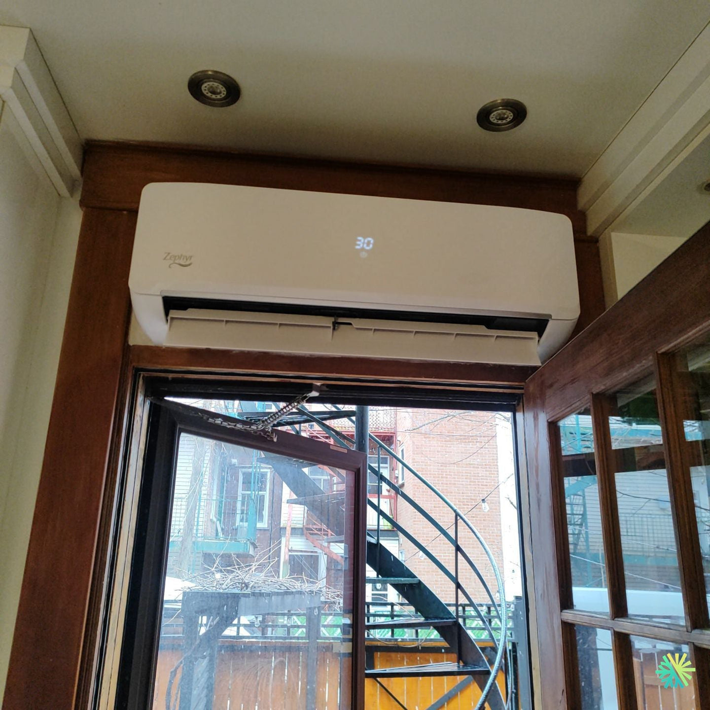 Installation d’une Zephyr climatiseur mural à Rosemont–La Petite-Patrie