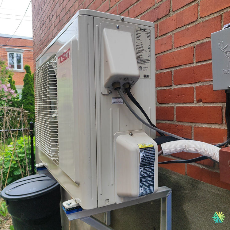 Installation d’une TOSOT (gamme inverter) thermopompe murale à Rosemont–La Petite-Patrie