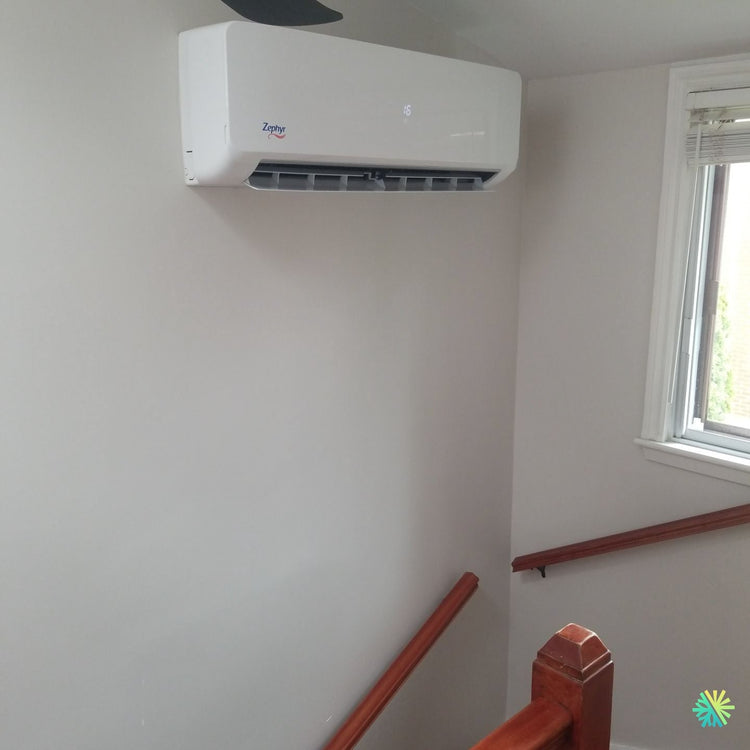 Installation d’une Zephyr thermopompe murale à Chomedey (Laval)