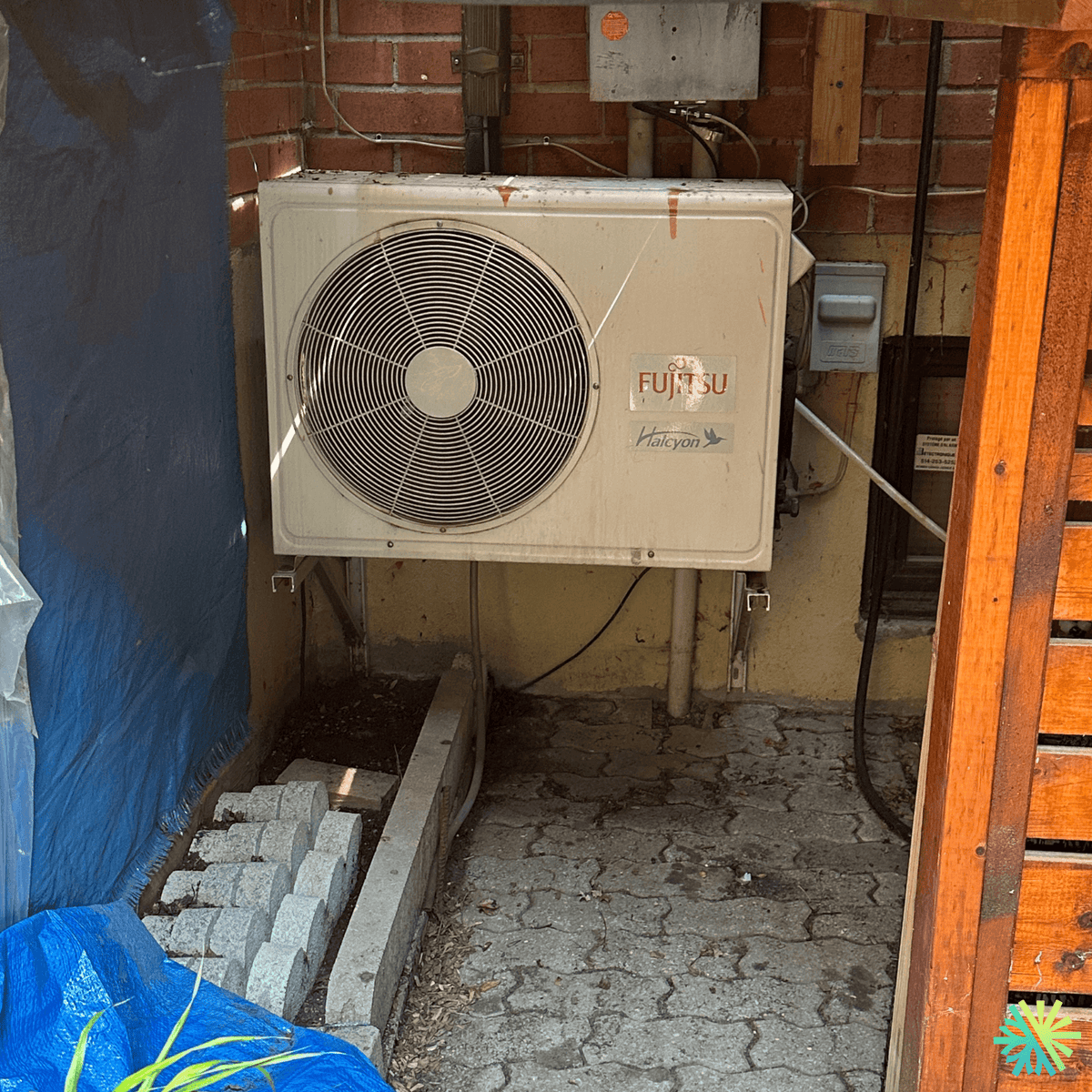 Réparation d’une thermopompe murale Fujitsu au Plateau-Mont-Royal