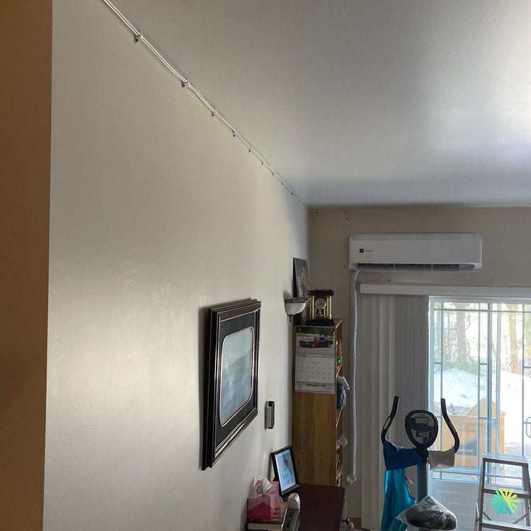 Installation d’une Sharp (gamme R-32) thermopompe murale à Chomedey (Laval)