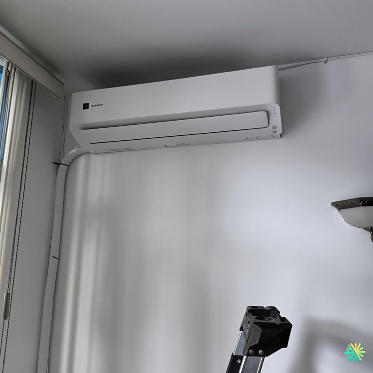 Installation d’une Sharp ZU1 Thermopompe Murale à Outremont (Montréal)